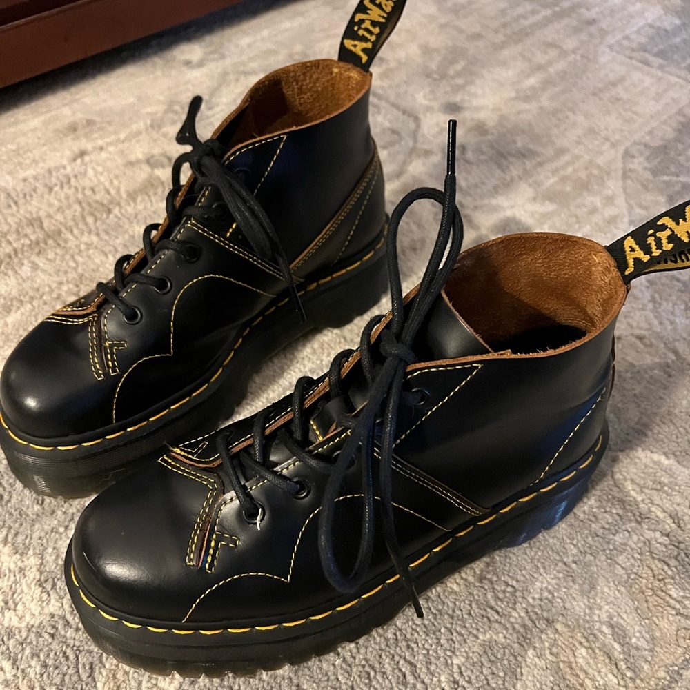 Size 8 M US / 7 UK / EU 41 Dr. Martens Air Wair Church Quad Monkey Boots